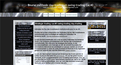 Desktop Screenshot of bourseconseiltrade.com